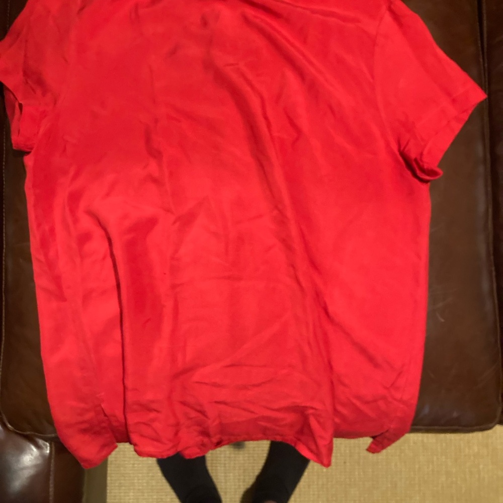 Women's Red Blouse